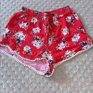 Hollister Floral Flow Shorts